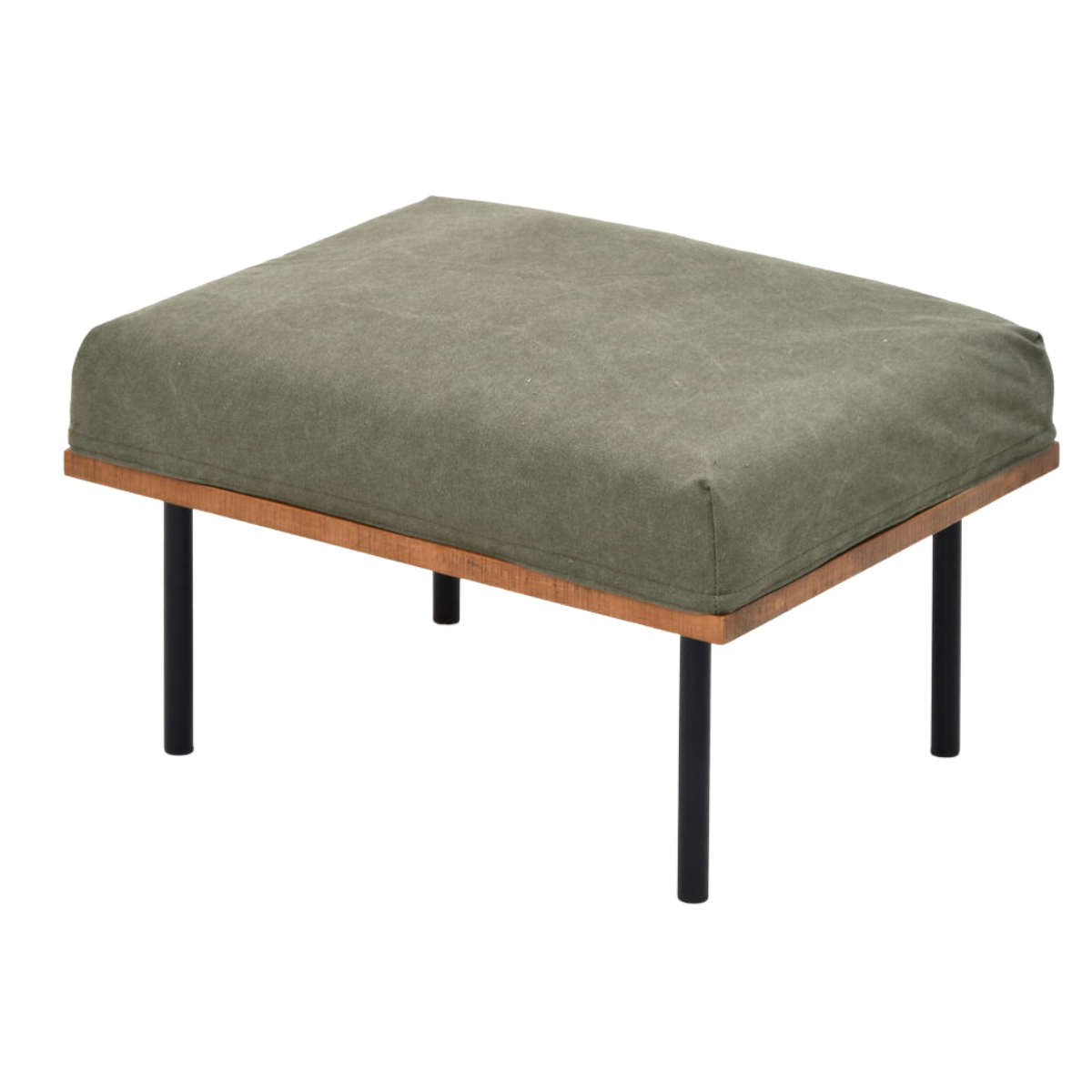 オットマン 座面高42cm スツール 組み合わせ infinite ( ソファ 足置き 脚 取り外し チェア ローソファ コンパクト 木製 天然木 リビングソファ ファブリック カバー ダイニングソファ 連結 レイアウト おしゃれ ) 【キャンバスベージュ】 キャンバスベージュ