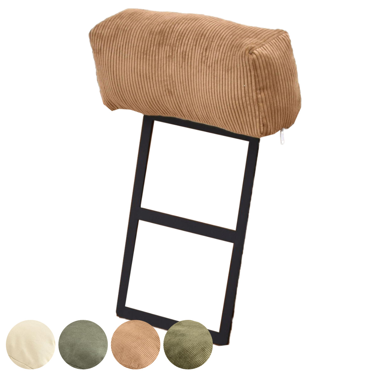 ヘッドレスト 後付け ソファ infinite専用 （ 頭置き ヘッドサポート 組み合わせ パーツ 部品 オプション ソファ用 インフィニット 専用 ファブリック カバー 連結 レイアウト おしゃれ ） 【コーデュロイブラウン】