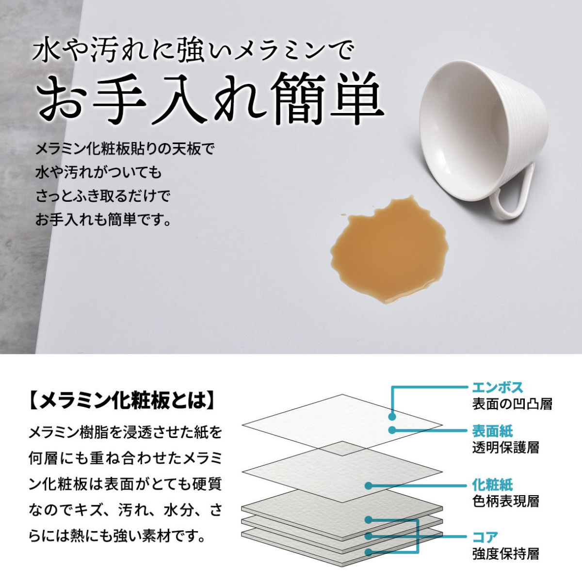 センターテーブル ネストテーブル 幅59.5cm 幅53.5cm Noko ( テーブル リビングテーブル 机 入れ子 大 小 伸縮 アレンジ コンパクト サイドテーブル 正方形 メラミン加工 セミマット 来客用 サブテーブル おしゃれ ) 【ダークグレー】 ダークグレー