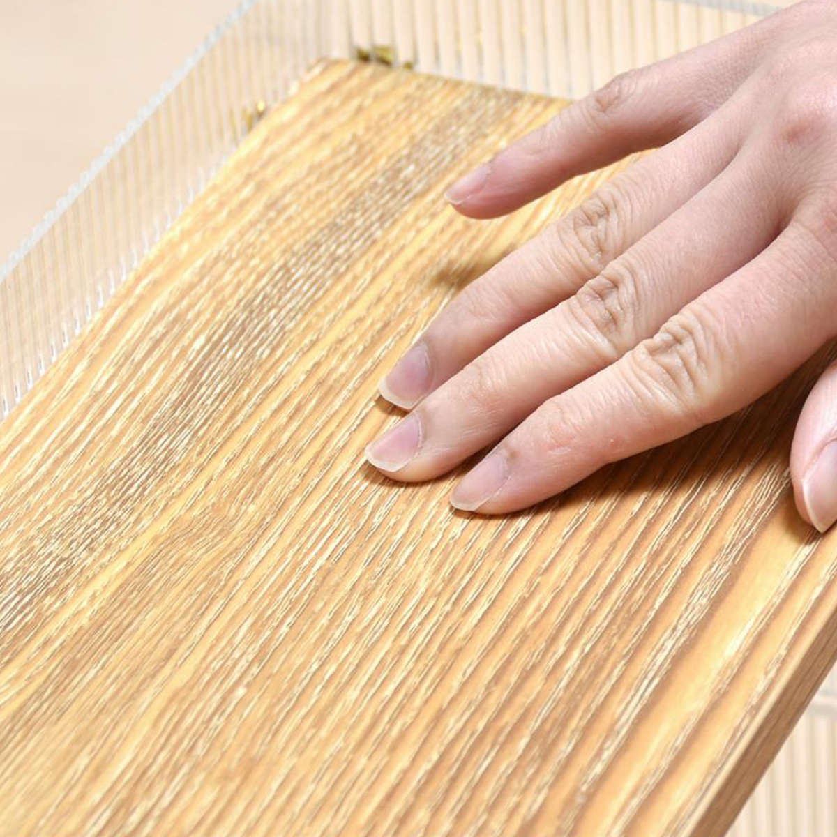 キッチンラック アクリル 引出し 収納棚 2段 ( キッチン収納 スパイスラック 調味料ラック 収納ラック カウンター上 シェルフ 木目調 卓上 ボトルラック デスク収納 リビング コスメ ディスプレイ リブ 透け感 丈夫 おしゃれ )