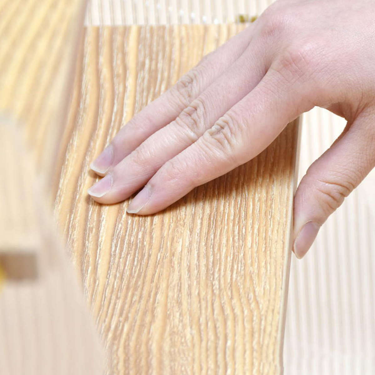 キッチンラック アクリル 三角 収納棚 3段 ( キッチン収納 スパイスラック ディスプレイ ひな壇 収納ラック カウンター上 シェルフ 木目調 卓上 ディスプレイラック デスク収納 リビング コスメ リブ 透け感 丈夫 おしゃれ )