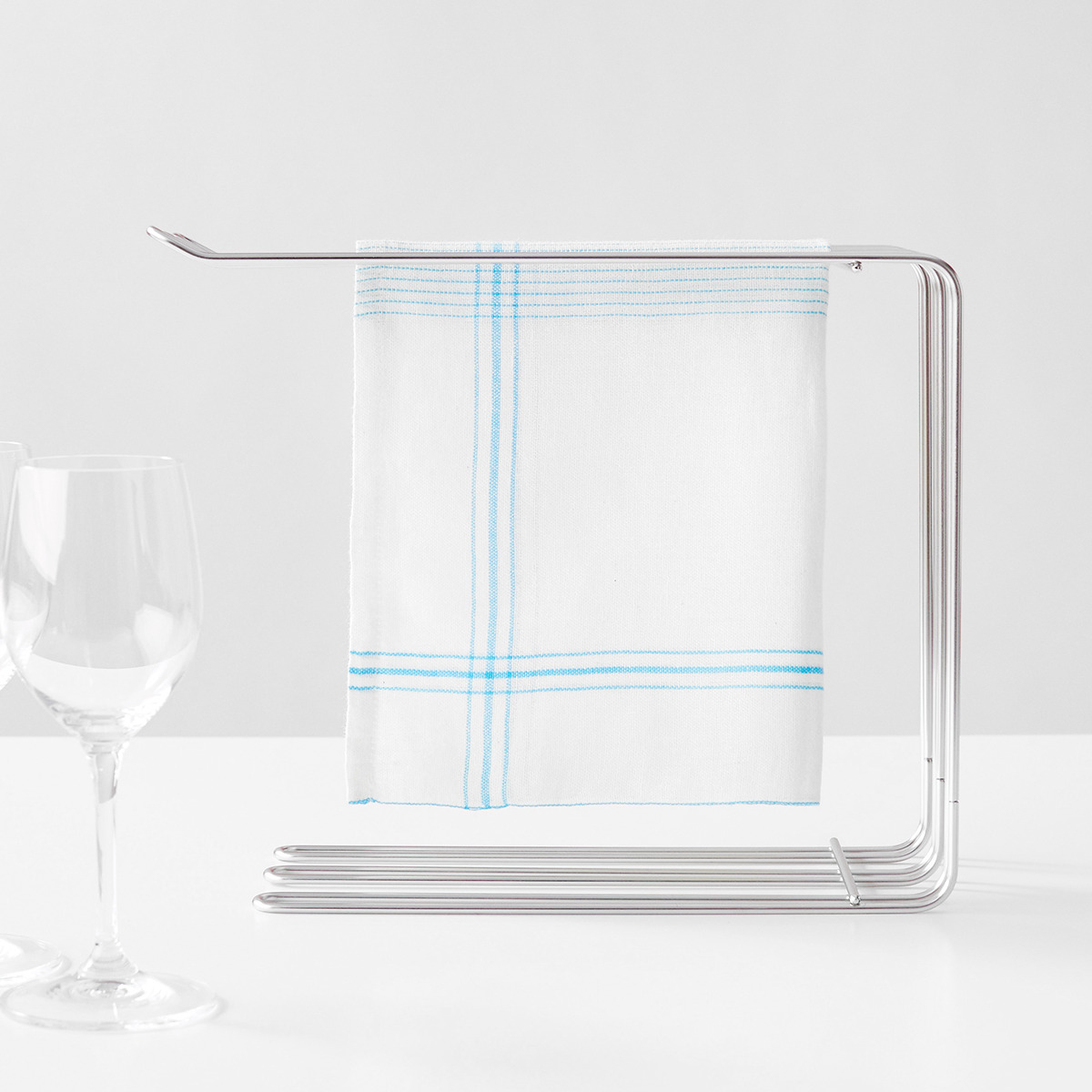 ふきん掛け キッチンハンガー hanauta ハナウタ シルバー ( 布巾掛け ふきんスタンド ステンレス 日本製 コの字型 置き型 ふきんハンガー 乾燥 干す まな板 俎板スタンド ボトルスタンド ペットボトル )