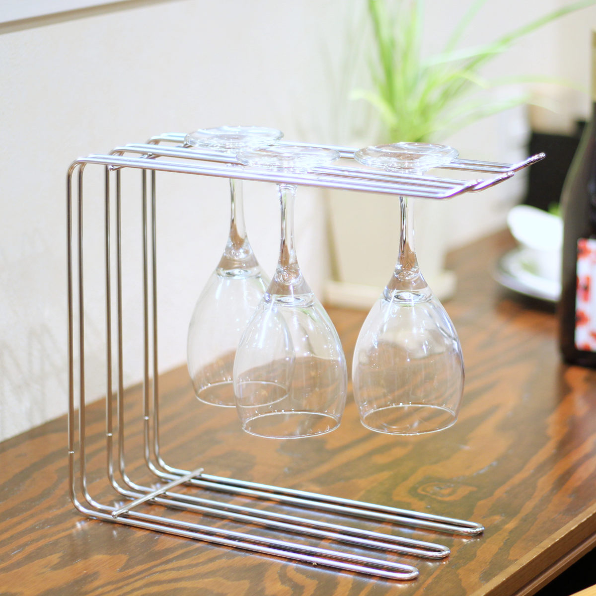 ふきん掛け キッチンハンガー hanauta ハナウタ シルバー ( 布巾掛け ふきんスタンド ステンレス 日本製 コの字型 置き型 ふきんハンガー 乾燥 干す まな板 俎板スタンド ボトルスタンド ペットボトル )