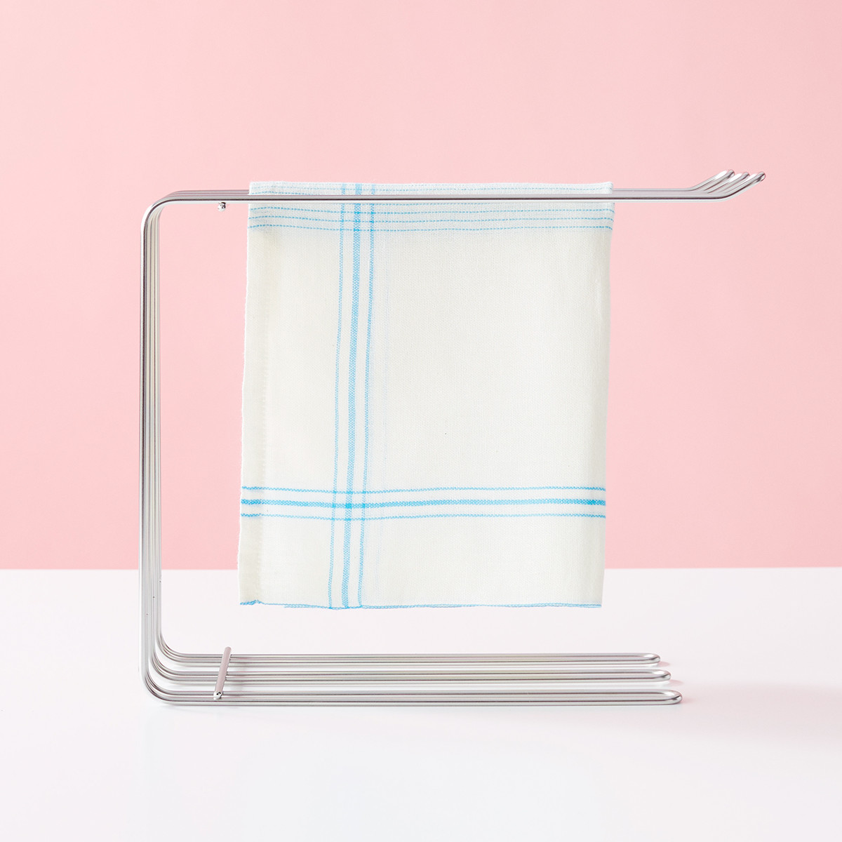 ふきん掛け キッチンハンガー hanauta ハナウタ シルバー ( 布巾掛け ふきんスタンド ステンレス 日本製 コの字型 置き型 ふきんハンガー 乾燥 干す まな板 俎板スタンド ボトルスタンド ペットボトル )