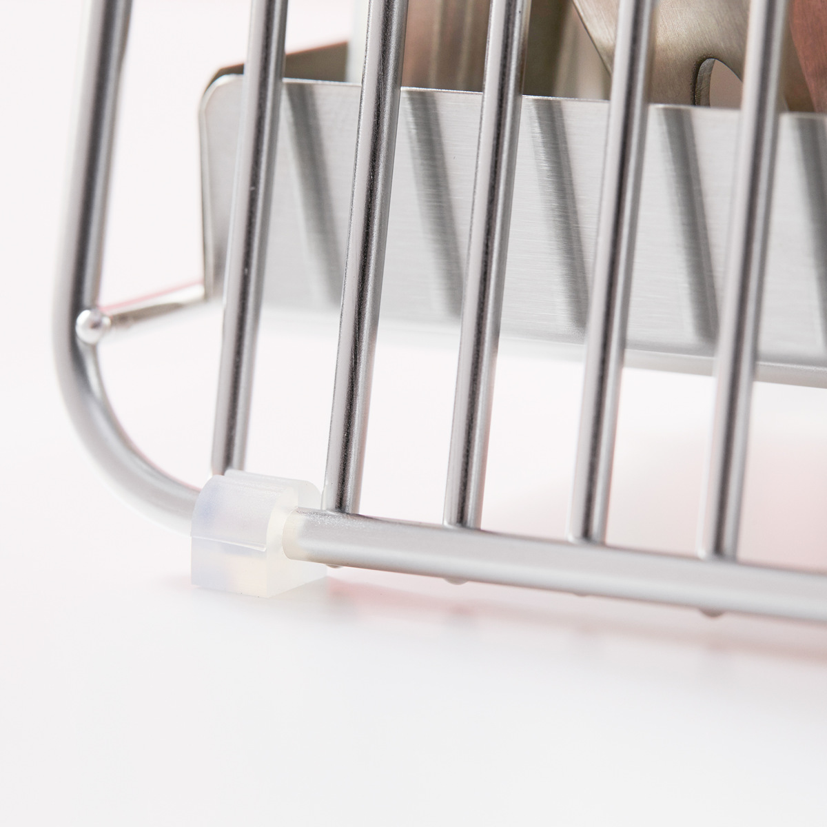 キッチン ツールスタンド L hanauta ハナウタ シルバー ( キッチンツールスタンド カトラリースタンド ステンレス 収納 キッチンツール立て 日本製 ラック 立てる キッチンツールホルダー サビにくい 丈夫 )