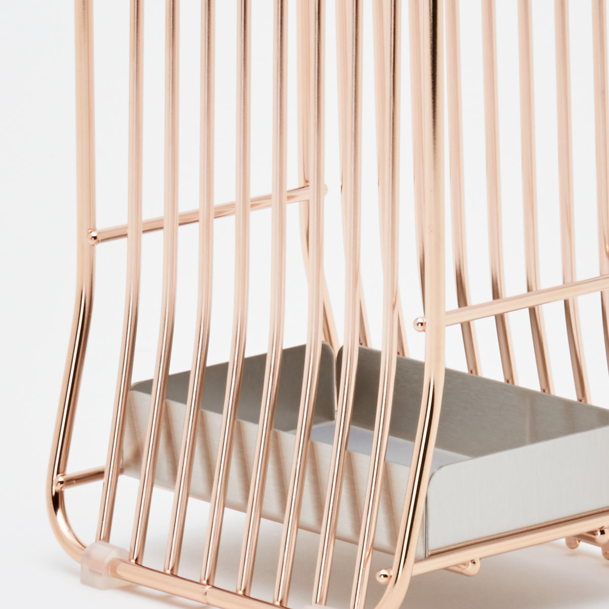 キッチン ツールスタンド S hanauta ハナウタ ローズゴールド ( キッチンツールスタンド カトラリースタンド ステンレス 収納 日本製 キッチンツール立て ラック 立てる キッチンツールホルダー サビにくい )