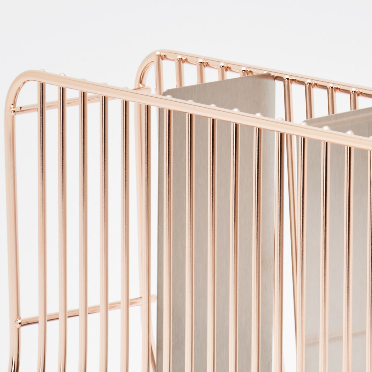 キッチン ツールスタンド L hanauta ハナウタ ローズゴールド ( キッチンツールスタンド カトラリースタンド ステンレス 収納 日本製 キッチンツール立て ラック 立てる キッチンツールホルダー サビにくい )