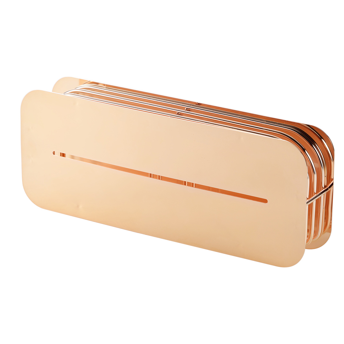 包丁スタンド hanauta ハナウタ 2本収納 ローズゴールド ( 包丁立て 包丁差し 包丁ホルダー 包丁入れ 横型 包丁収納 日本製 ほうちょう立て 包丁 ナイフスタンド スタンド 立て 置き 水切りラック キッチン )