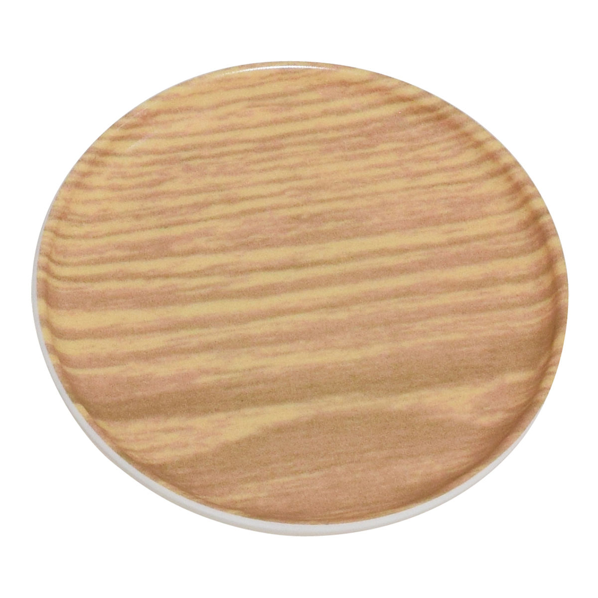 コースター HonuHonu 布張り ( 木目調 日本製 おしゃれ かわいい シンプル 丸 ラウンド 茶托 茶たく お茶用品 インテリア テーブルウェア キッチン雑貨 キッチン用品 ) 【ピンク】 ピンク