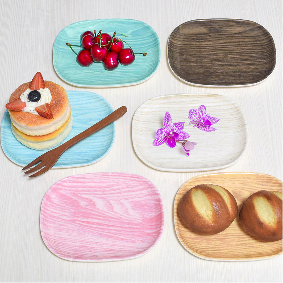 トレー HonuHonu 布張りオーバルトレイ （ 日本製 木目調 トレイ キッチントレー キッチン おしゃれ かわいい オーバル ランチョンマット アクセサリートレー アクセサリートレイ シンプル ） 【ピンク】