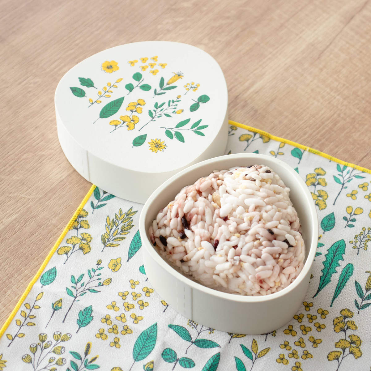 Hill&Fields わっぱおにぎりケース 310ml ( おにぎりケース おむすびケース 弁当箱 おにぎり おむすび ケース 日本製 わっぱ風 お弁当箱 おにぎり用 おむすび用 デザートケース フルーツケース お弁当 弁当 ) 【ピンク】 ピンク