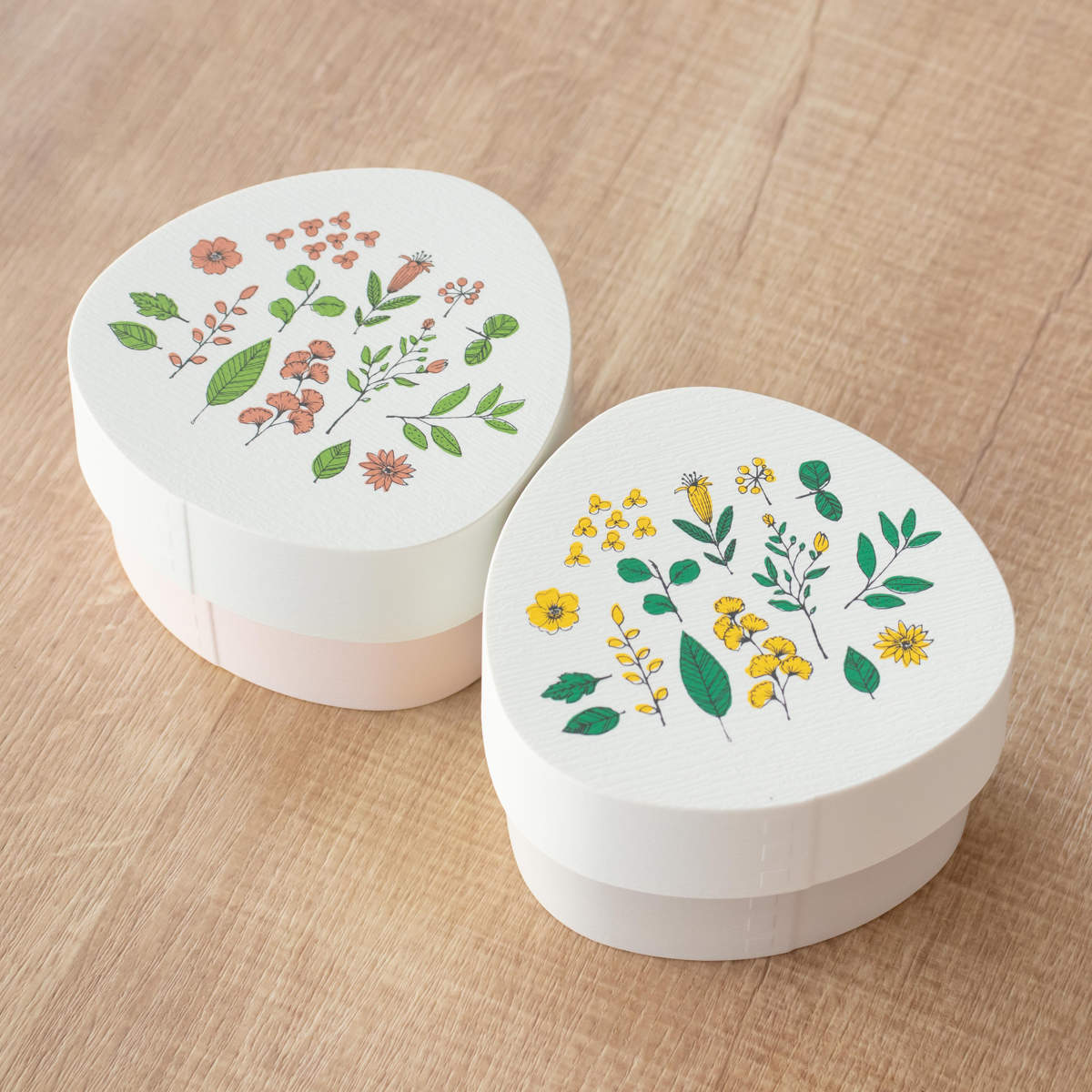 Hill&Fields わっぱおにぎりケース 310ml ( おにぎりケース おむすびケース 弁当箱 おにぎり おむすび ケース 日本製 わっぱ風 お弁当箱 おにぎり用 おむすび用 デザートケース フルーツケース お弁当 弁当 ) 【ピンク】 ピンク