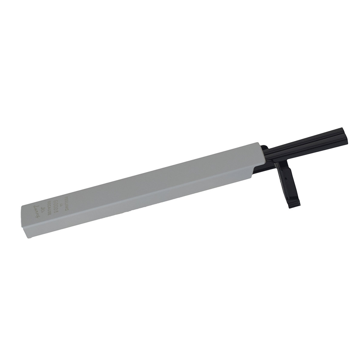 箸箱セット FIG 19.5cm 箸&ケース ( 食洗機対応 箸 箸&箸箱セット お箸 箸ケース 大人 日本製 食洗機OK はし 弁当 お弁当 スライド式 折れ曲げ式 持ち運び お弁当用 携帯用 おしゃれ ) 【グレー】 グレー