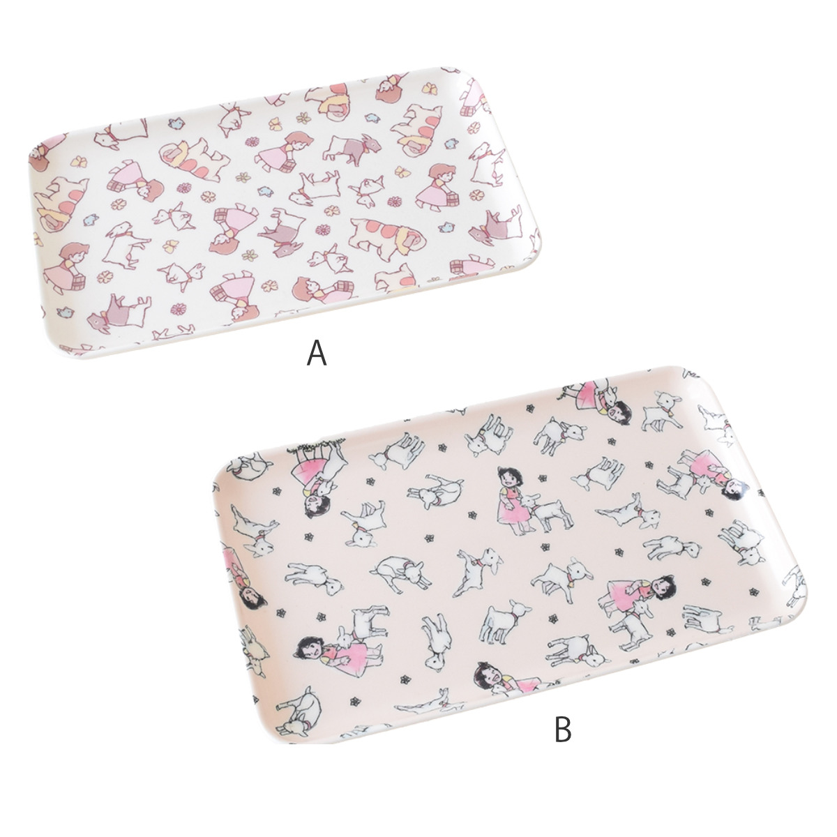 キッチントレー アルプスの少女ハイジ カフェトレイ ( キャラクター トレー トレイ キッチントレイ 小物置き 日本製 かわいい おしゃれ ) 【A】 A