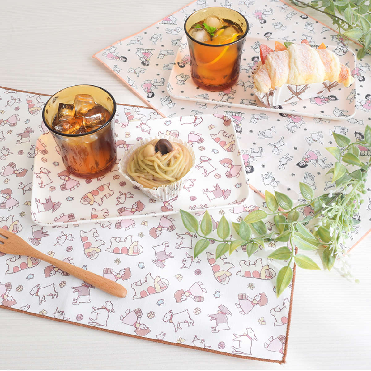 キッチントレー アルプスの少女ハイジ カフェトレイ ( キャラクター トレー トレイ キッチントレイ 小物置き 日本製 かわいい おしゃれ ) 【A】 A