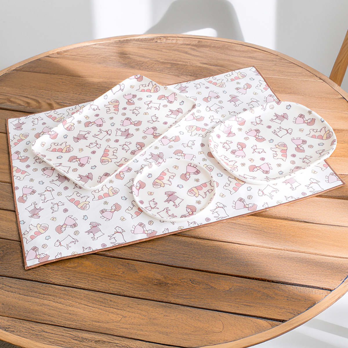 キッチントレー アルプスの少女ハイジ カフェトレイ ( キャラクター トレー トレイ キッチントレイ 小物置き 日本製 かわいい おしゃれ ) 【A】 A