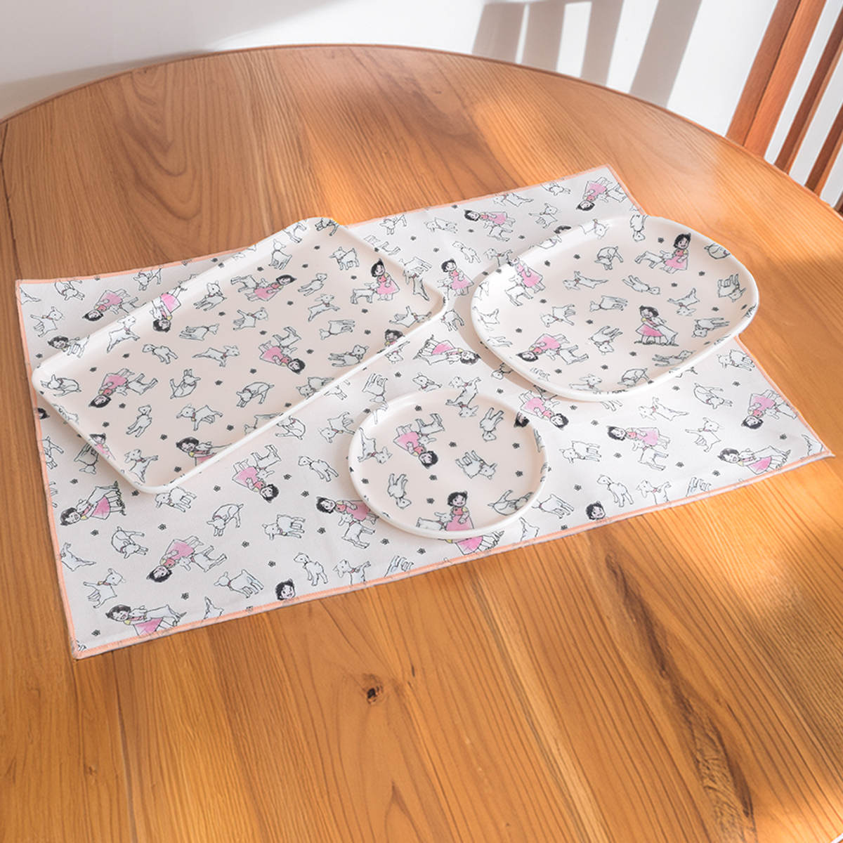 キッチントレー アルプスの少女ハイジ カフェトレイ ( キャラクター トレー トレイ キッチントレイ 小物置き 日本製 かわいい おしゃれ ) 【A】 A