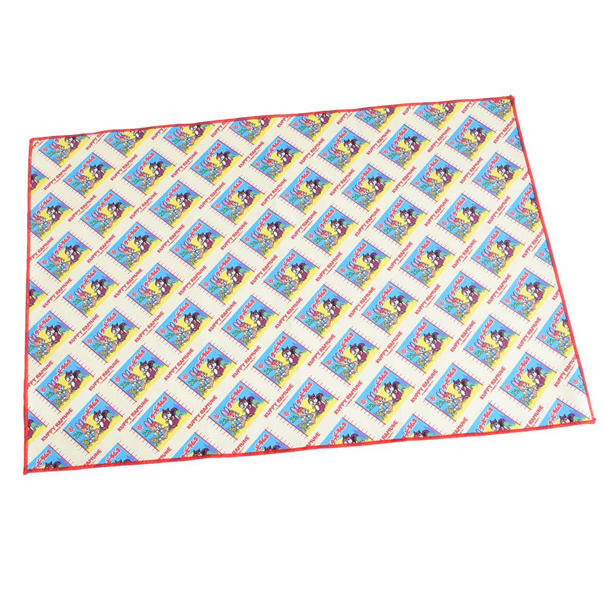 クッピーラムネ ランチョンマット ( テーブルマット ランチクロス 綿 布 日本製 かわいい レトロ 長方形 ) 【B】 B