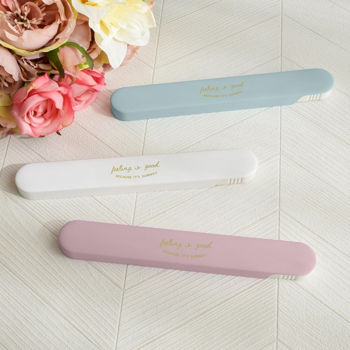 FIG 箸＆ケース （ お箸 箸箱 18センチ スライド式 カトラリー 女子 男子 大人 お弁当用 箸 給食 お弁当 弁当 女性 男性 日本製 ） 【マットグリーン】