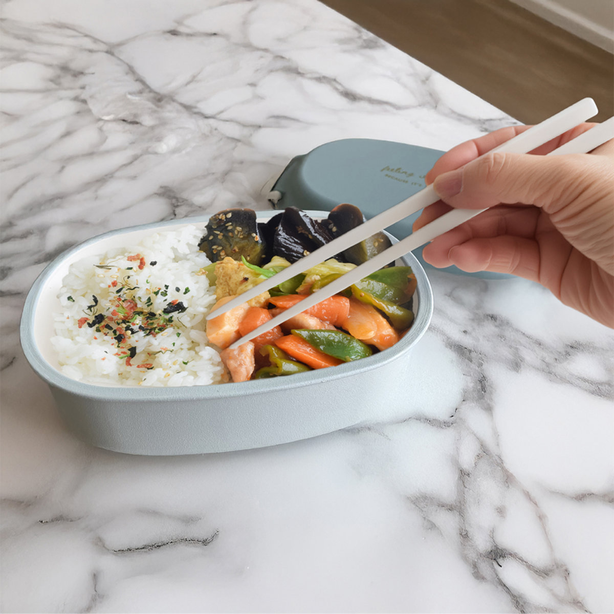 FIG 箸&ケース ( お箸 箸箱 18センチ スライド式 カトラリー 女子 男子 大人 お弁当用 箸 給食 お弁当 弁当 女性 男性 日本製 ) 【マットグリーン】 マットグリーン