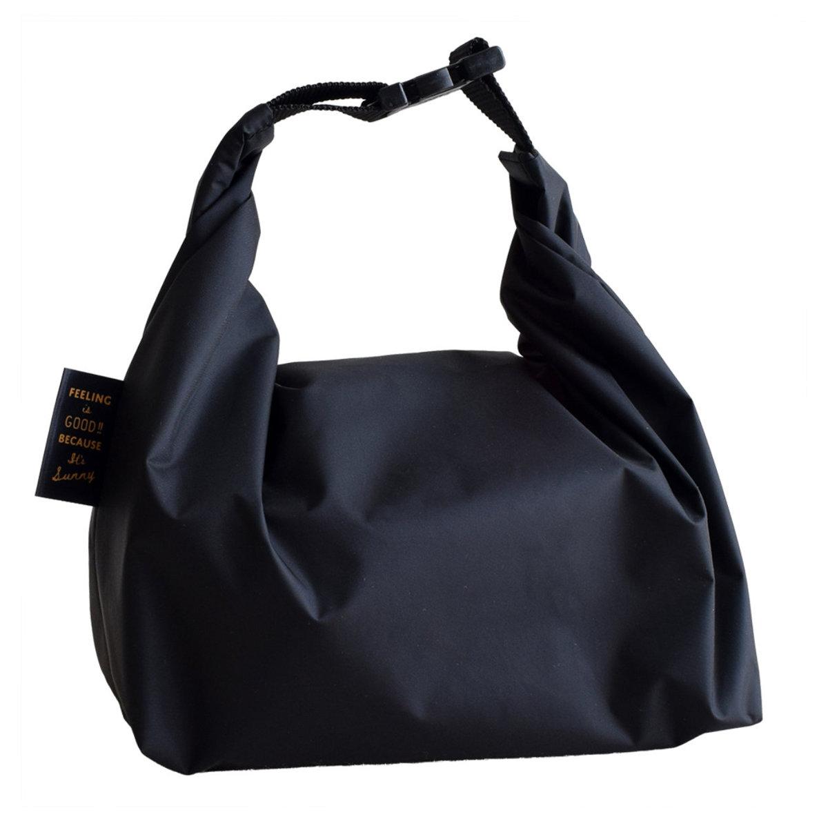 FIG ランチバッグ 撥水 ( 撥水ランチバッグ お弁当袋 弁当袋 サイズ調整 日本製 お弁当入れ バッグ おしゃれ お弁当 弁当 ランチグッズ ) 【グレー】 グレー