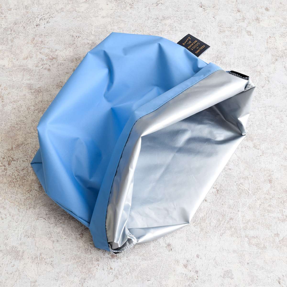 FIG ランチバッグ 撥水 ( 撥水ランチバッグ お弁当袋 弁当袋 サイズ調整 日本製 お弁当入れ バッグ おしゃれ お弁当 弁当 ランチグッズ ) 【グレー】 グレー