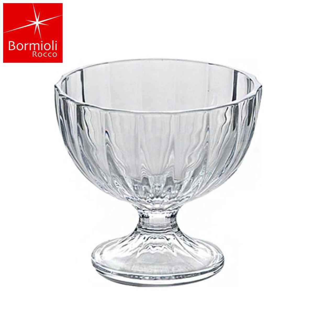 ボルミオリ・ロッコ デザートグラス 250ml ALASKA アラスカ ガラス （ デザートカップ サンデーカップ アイス ヨーグルト デザート アラ