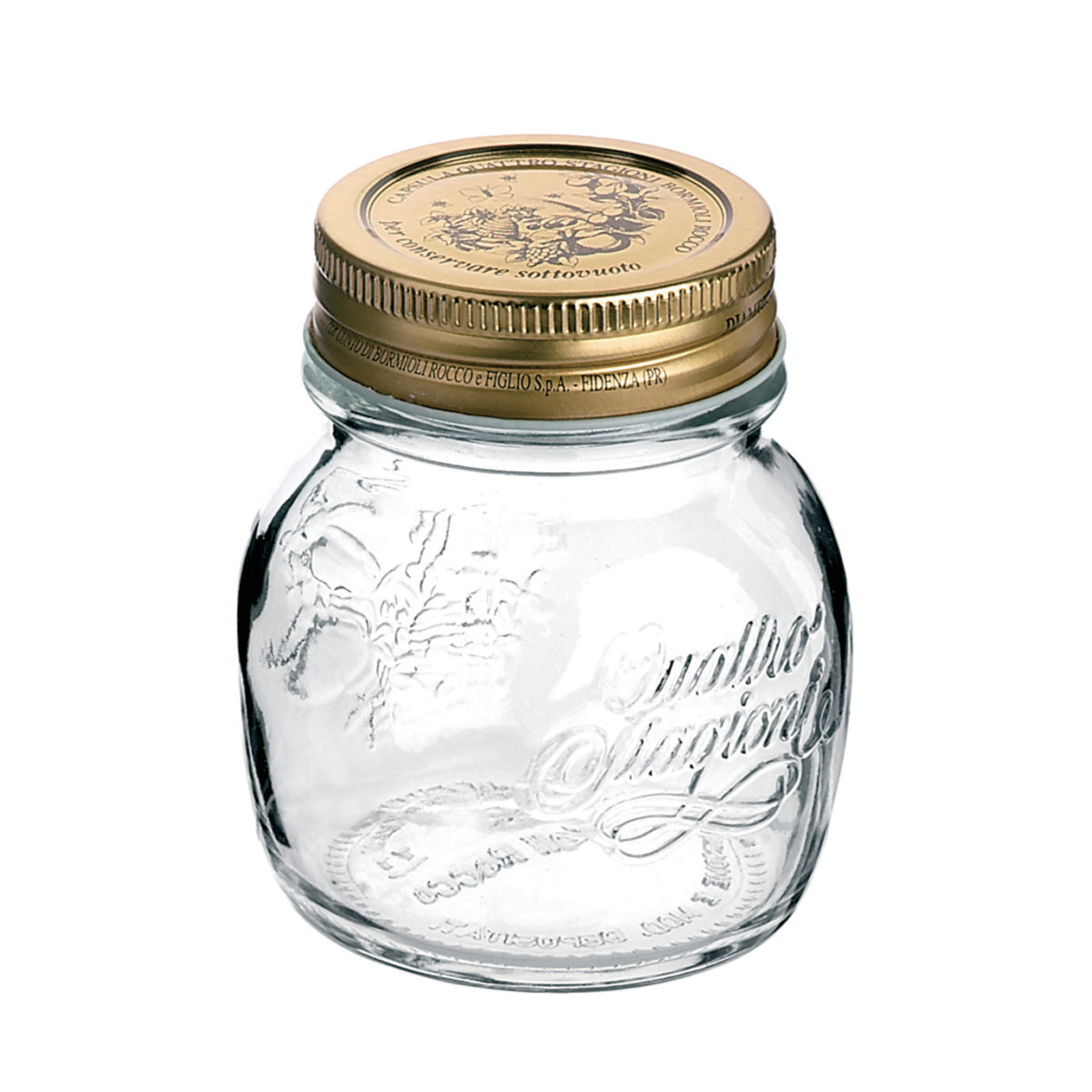 Bormioli Rocco ボルミオリ・ロッコ ガラス瓶 150ml Q.S.JAR 150cc ( ガラス 保存容器 ガラスジャー 蓋付き ジャム瓶 ガラス容器 おしゃれ 手作り ジャム ハーバリウム 保存瓶 ふた付き はちみつ 小さい かわいい )