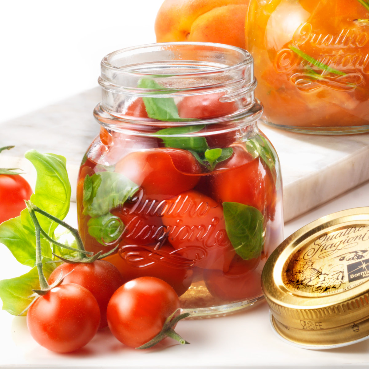 Bormioli Rocco ボルミオリ・ロッコ ガラス瓶 250ml Q.S.JAR 250cc ( ガラス 保存容器 ガラスジャー 蓋付き ジャム瓶 ガラス容器 おしゃれ 手作り ジャム ハーバリウム 保存瓶 ふた付き はちみつ 小さい かわいい )