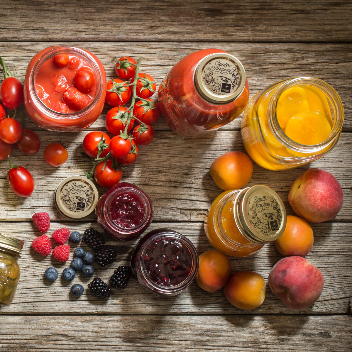 Bormioli Rocco ボルミオリ・ロッコ ガラス瓶 250ml Q.S.JAR 250cc ( ガラス 保存容器 ガラスジャー 蓋付き ジャム瓶 ガラス容器 おしゃれ 手作り ジャム ハーバリウム 保存瓶 ふた付き はちみつ 小さい かわいい )