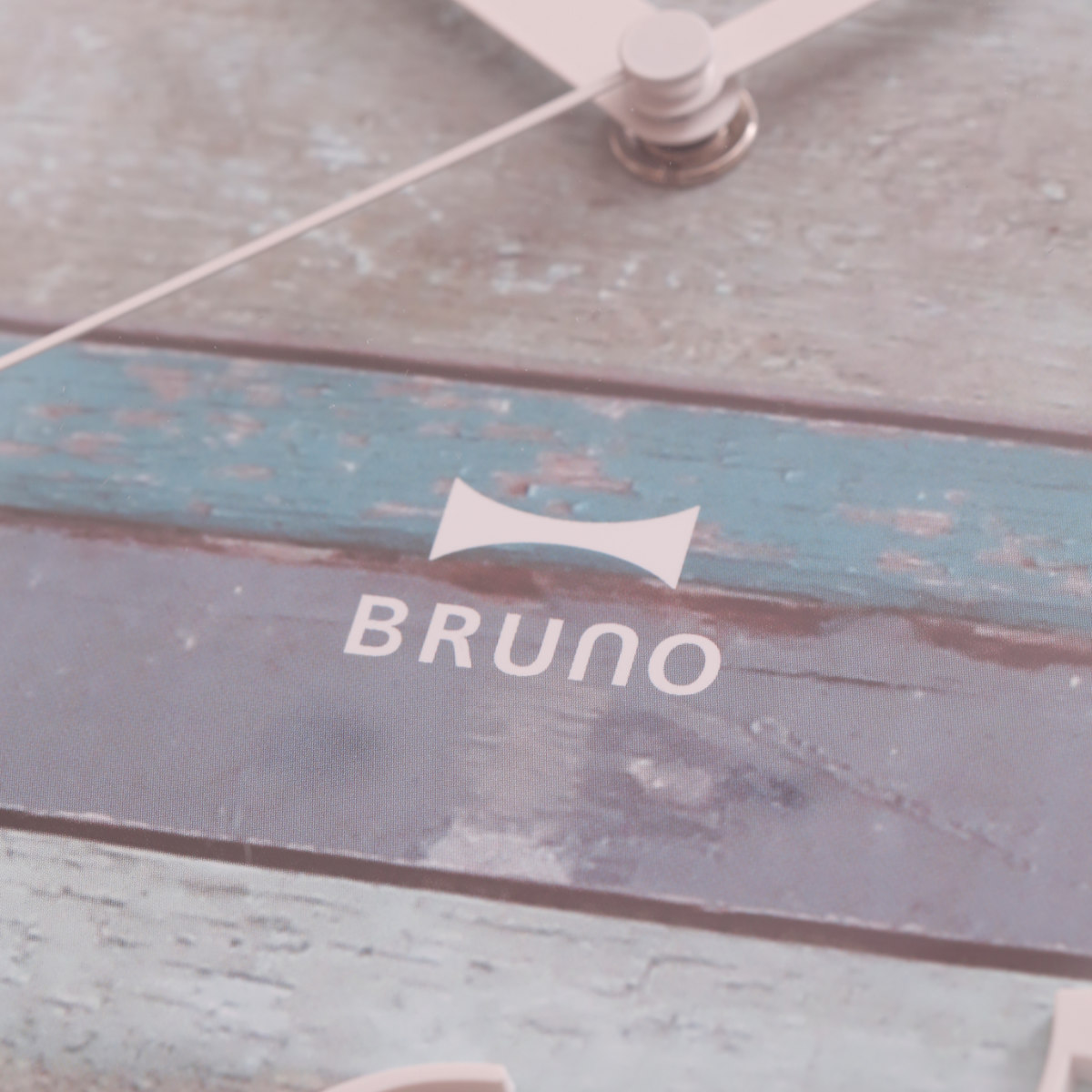 BRUNO 掛け時計 ビンテージウッドクロック 電波時計  ブルーノ 時計