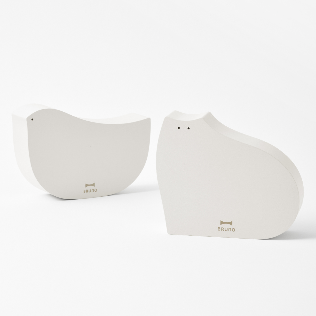 BRUNO 置き時計 モチーフクロック 温度計付き ( ブルーノ 時計 置時計 鳥 ねこ デジタル アラーム 目覚まし時計 かわいい インテリア 日付 温度表示 機能付き 電池式 USB接続可能 ) 【bird】 bird