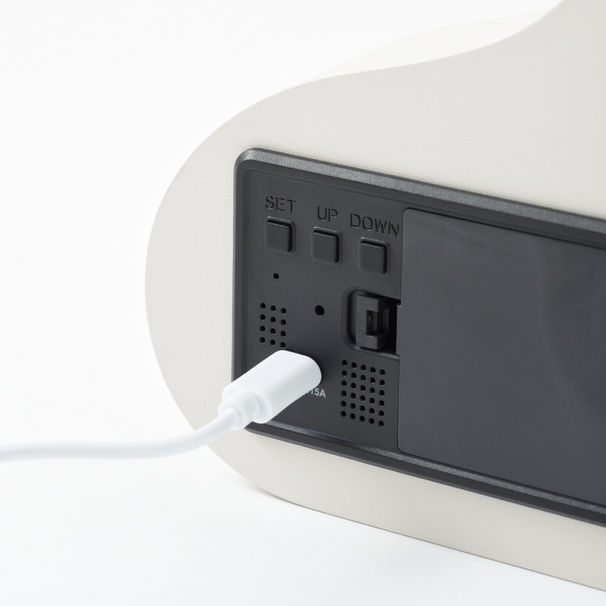 BRUNO 置き時計 モチーフクロック 温度計付き ( ブルーノ 時計 置時計 鳥 ねこ デジタル アラーム 目覚まし時計 かわいい インテリア 日付 温度表示 機能付き 電池式 USB接続可能 ) 【bird】 bird