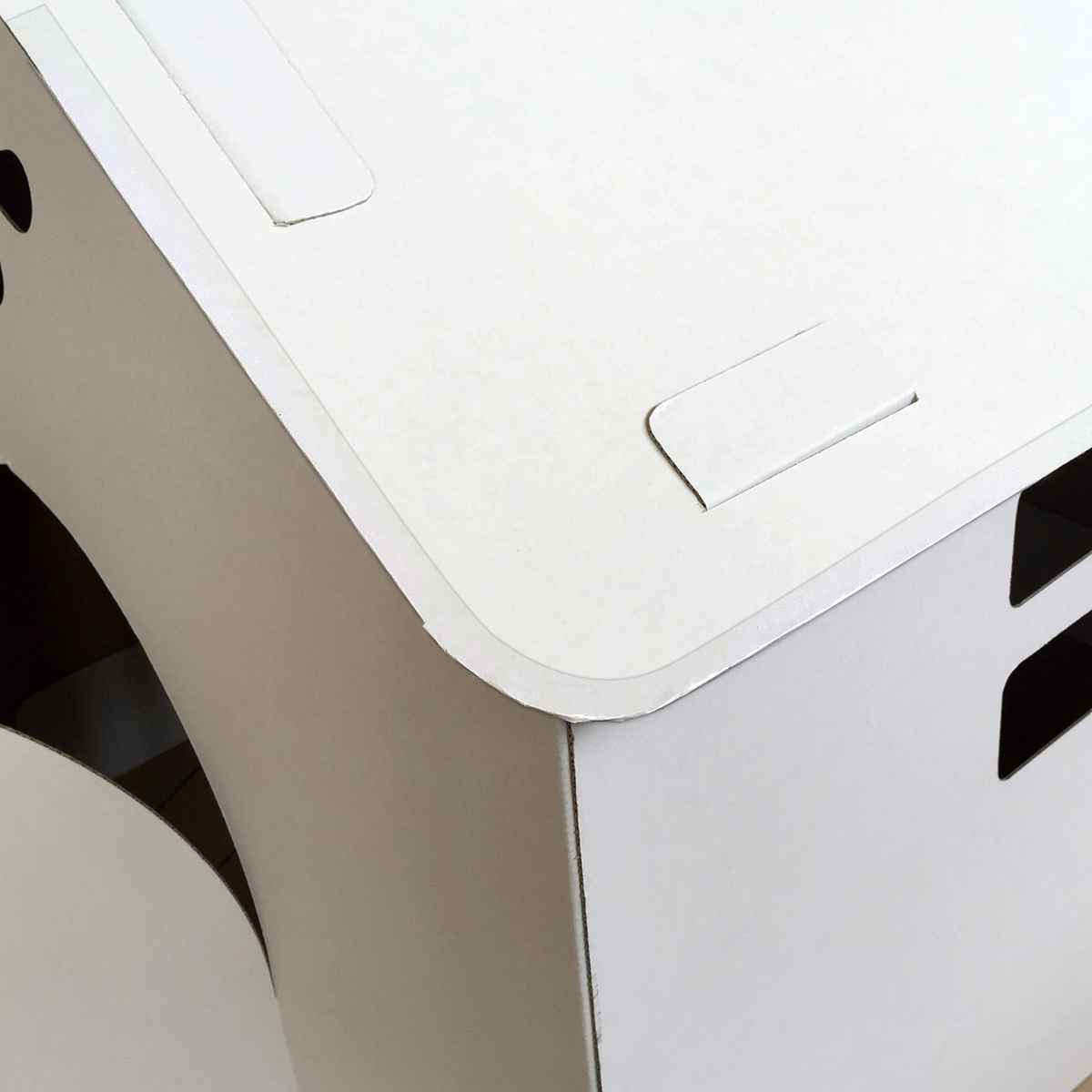 ダンボール 家 おえかきハウスN ( ダンボールハウス 子供 組立 ごっこ遊び おままごと 段ボール お絵かき おもちゃ 女の子 男の子 知育玩具 段ボールハウス キッズハウス プレイハウス おうち 工作 プレイテント 秘密基地 こども )