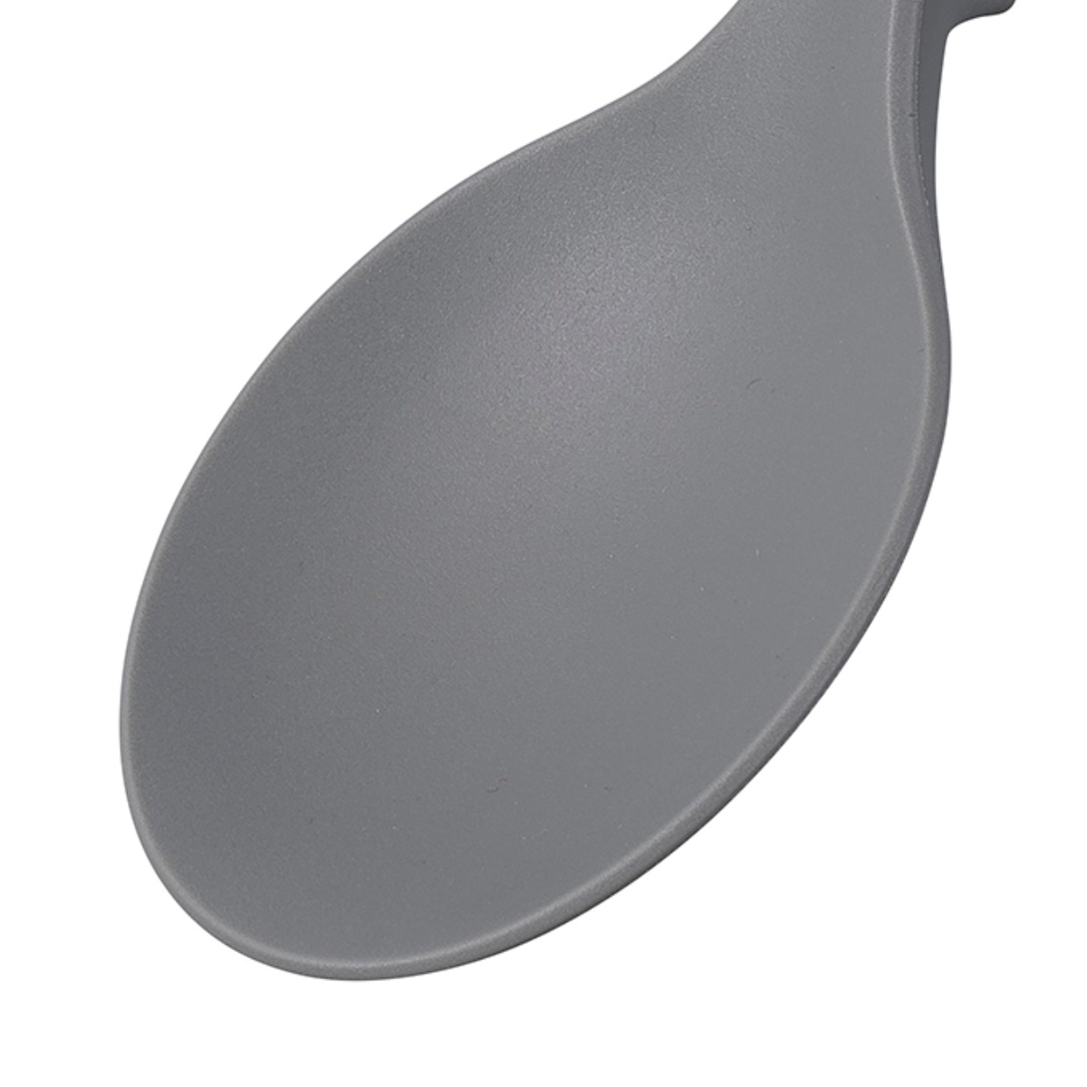 キッチンスプーン 脚付き シリコン製 食洗機対応 copan ( 盛り付けスプーン お玉 レードル スプーン キッチンツール コパン シリコン調理スプーン 計量スプーン キッチン 料理用 調理用 下ごしらえ 調理器具 グレー おしゃれ )