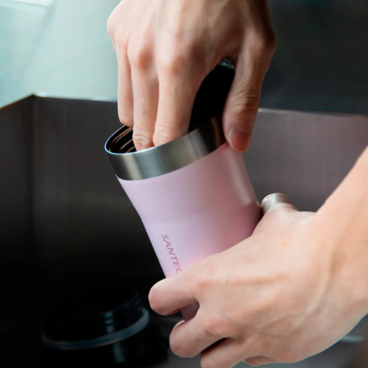 水筒 350ml KARIBA タンブラー 魔法瓶 ( 保温 保冷 コップ ステンレスタンブラー 保温タンブラー マグカップ 保冷タンブラー マグ カップ 保温保冷 シンプル おしゃれ 白 ) 【ホワイト】 ホワイト