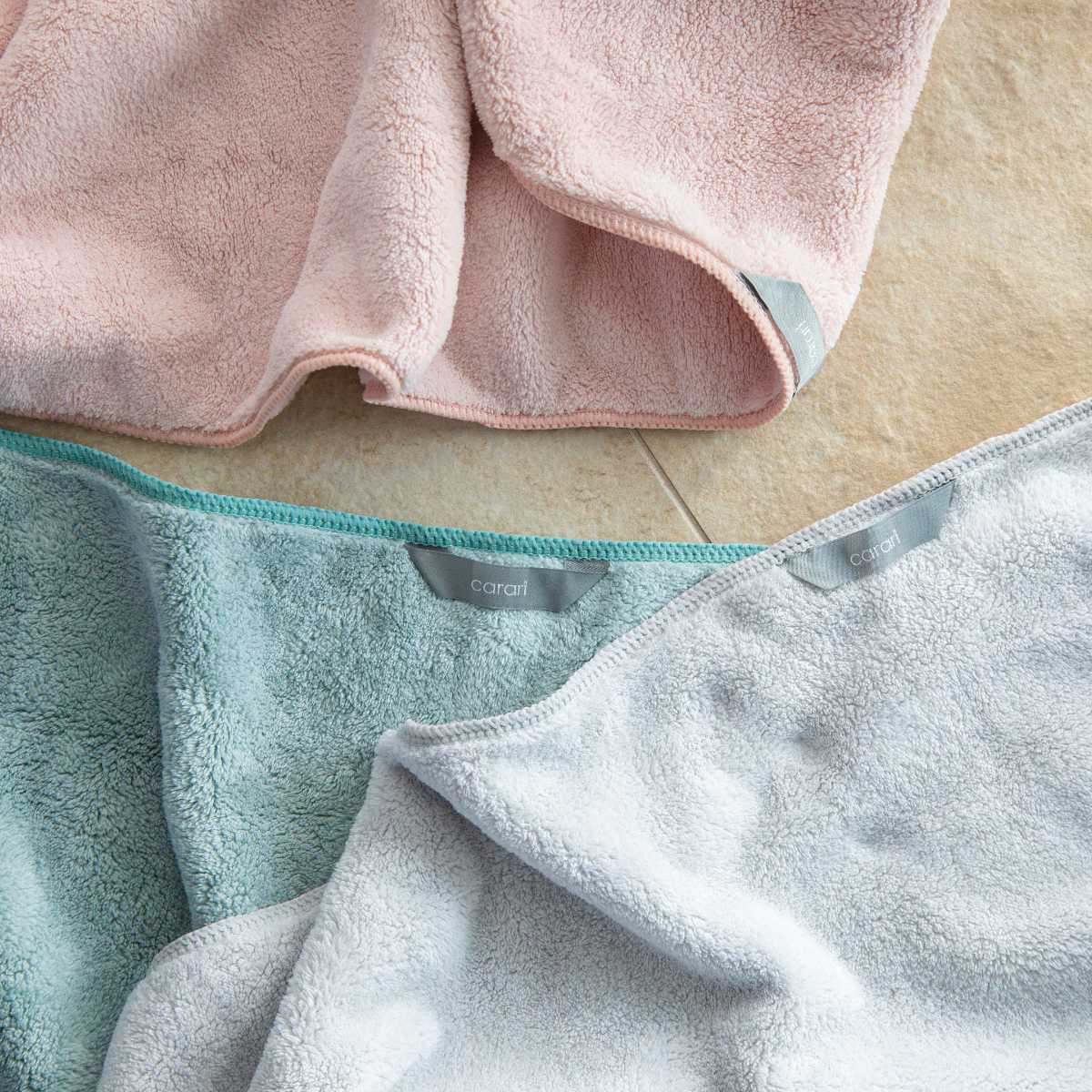 バスタオル カラリコス 2枚組 ( タオル 2枚セット まとめ買い 吸水 速乾 やわらか 無地 デイリータオル ループ付き タオルセット 60×120cm タオルケット ふんわり 日常使い 新生活 シンプル ギフト ) 【ピンク】 ピンク