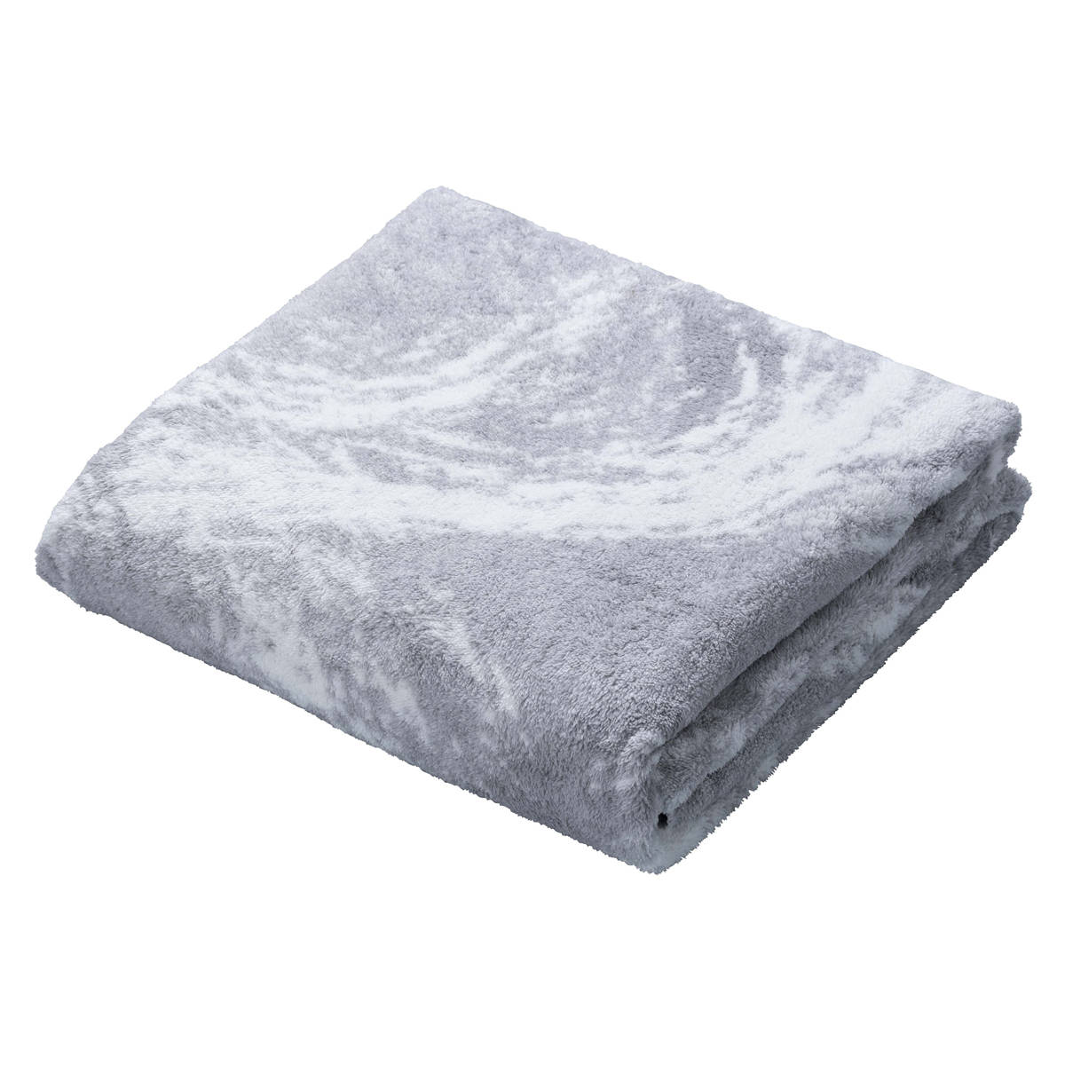 バスタオル カラリマーブル ( タオル マイクロファイバー 湯上りタオル 吸水 速乾 やわらか マーブル柄 ジャガード織 デイリータオル 浴用タオル 60×120cm タオルケット ふんわり 日常使い 新生活 おしゃれ ギフト ) 【ネイビー】 ネイビー