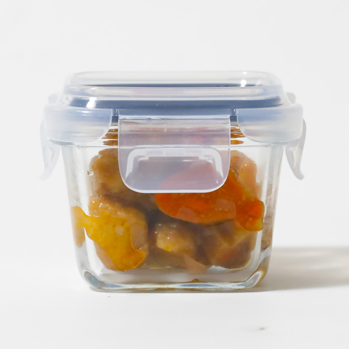 保存容器 耐熱ガラス ミニ保存容器3個組 atomico ラウンド スクエア ( アトミコ ガラス 密閉 電子レンジ対応 食洗機対応 オーブン対応 4点ロック 丸型 角型 ミニ 耐熱容器 保存 容器 ガラス容器 食品保存 積み重ね 150ml 180ml ) 【スクエア】 スクエア