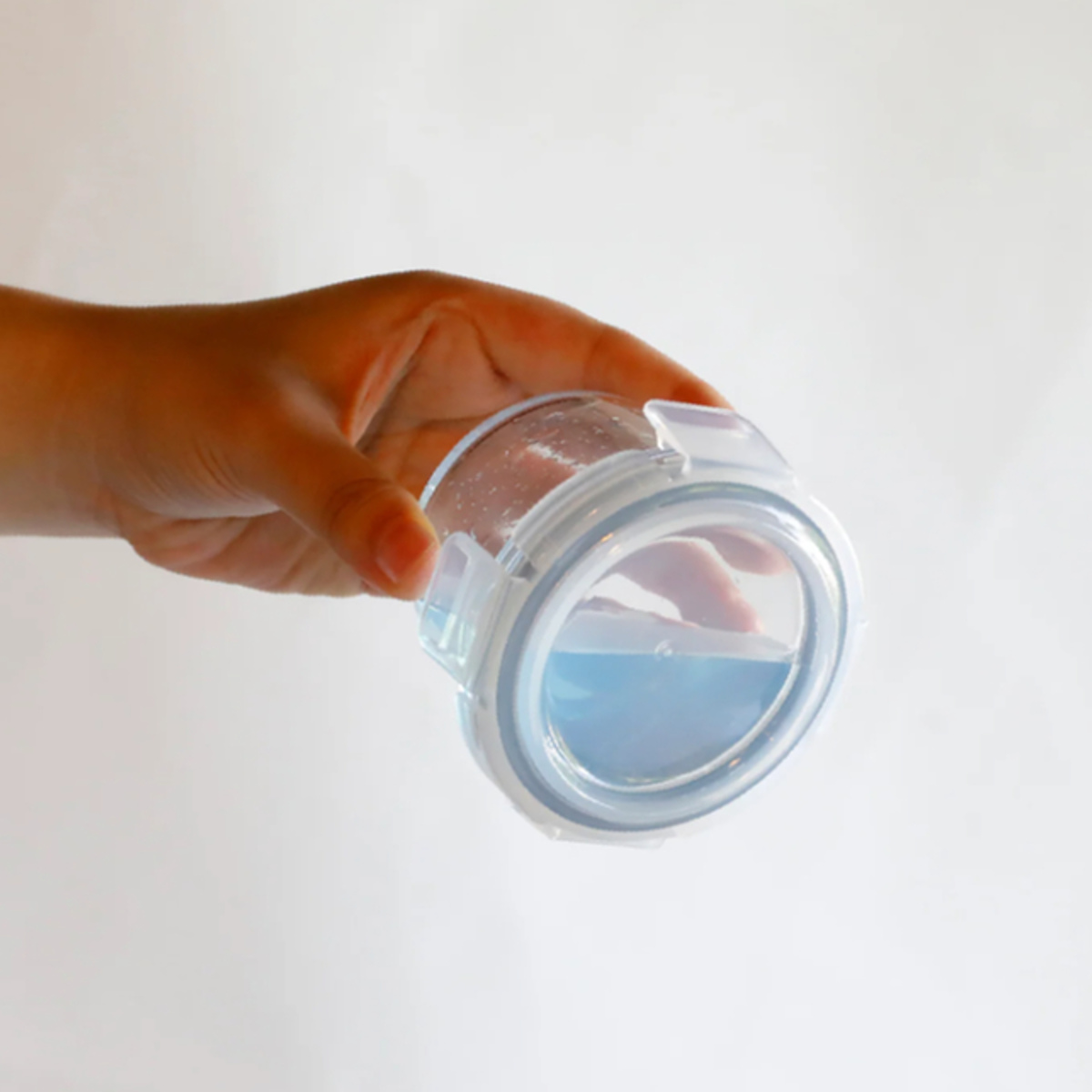 保存容器 耐熱ガラス ミニ保存容器3個組 atomico ラウンド スクエア ( アトミコ ガラス 密閉 電子レンジ対応 食洗機対応 オーブン対応 4点ロック 丸型 角型 ミニ 耐熱容器 保存 容器 ガラス容器 食品保存 積み重ね 150ml 180ml ) 【スクエア】 スクエア