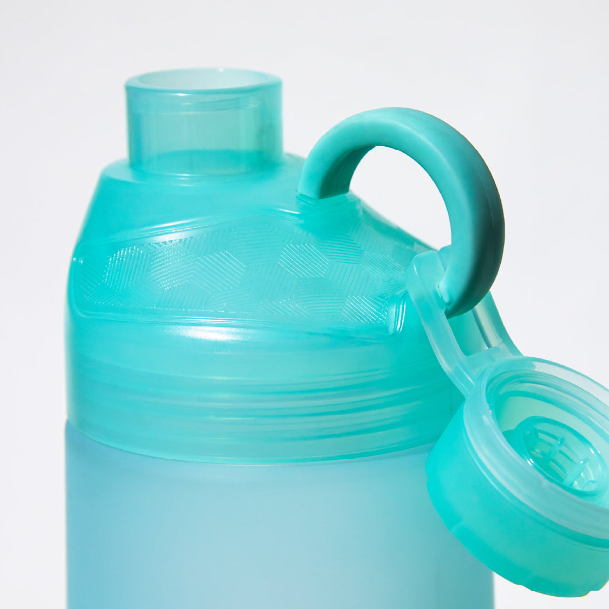 水筒 740ml OURALウォーターボトル740 スリム ( 常温 直飲み マイボトル ウォーターボトル 軽量 軽い 半透明 シンプル 持ち運び 持ち手付き スリムボトル ハンドル付き ) 【イエロー×グリーン】 イエロー×グリーン