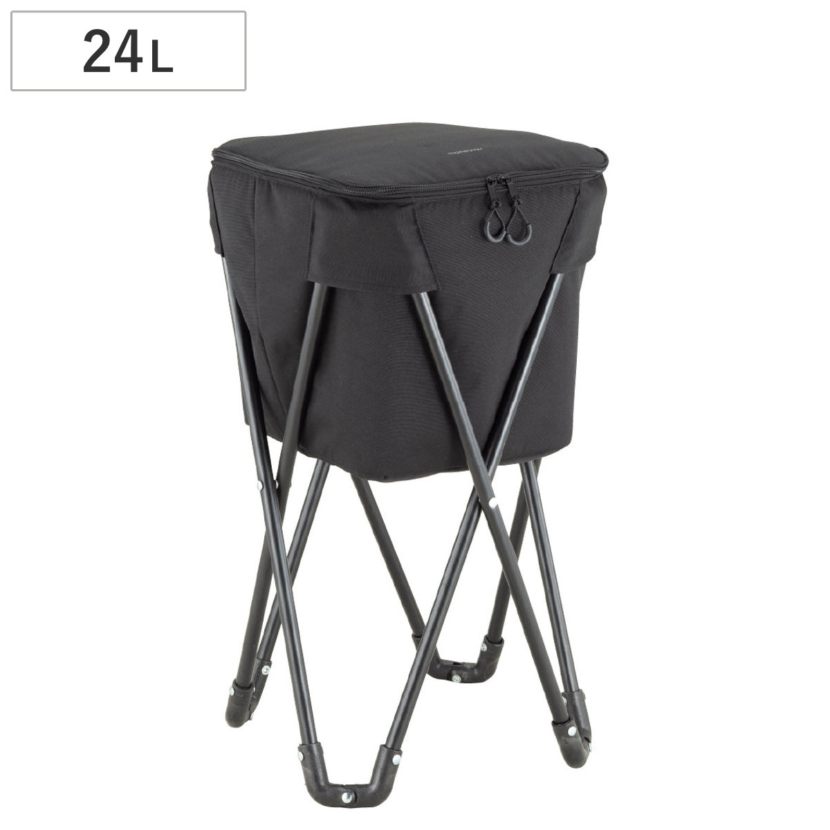 保冷ボックススタンド付き maneuver クーラーボックス ( 保冷 ソフトクーラーボックス 保冷ボックス 折りたたみ コンパクト 折り畳み式 ソフトタイプ スタンド付 収納袋付 缶 冷やす 大容量 )