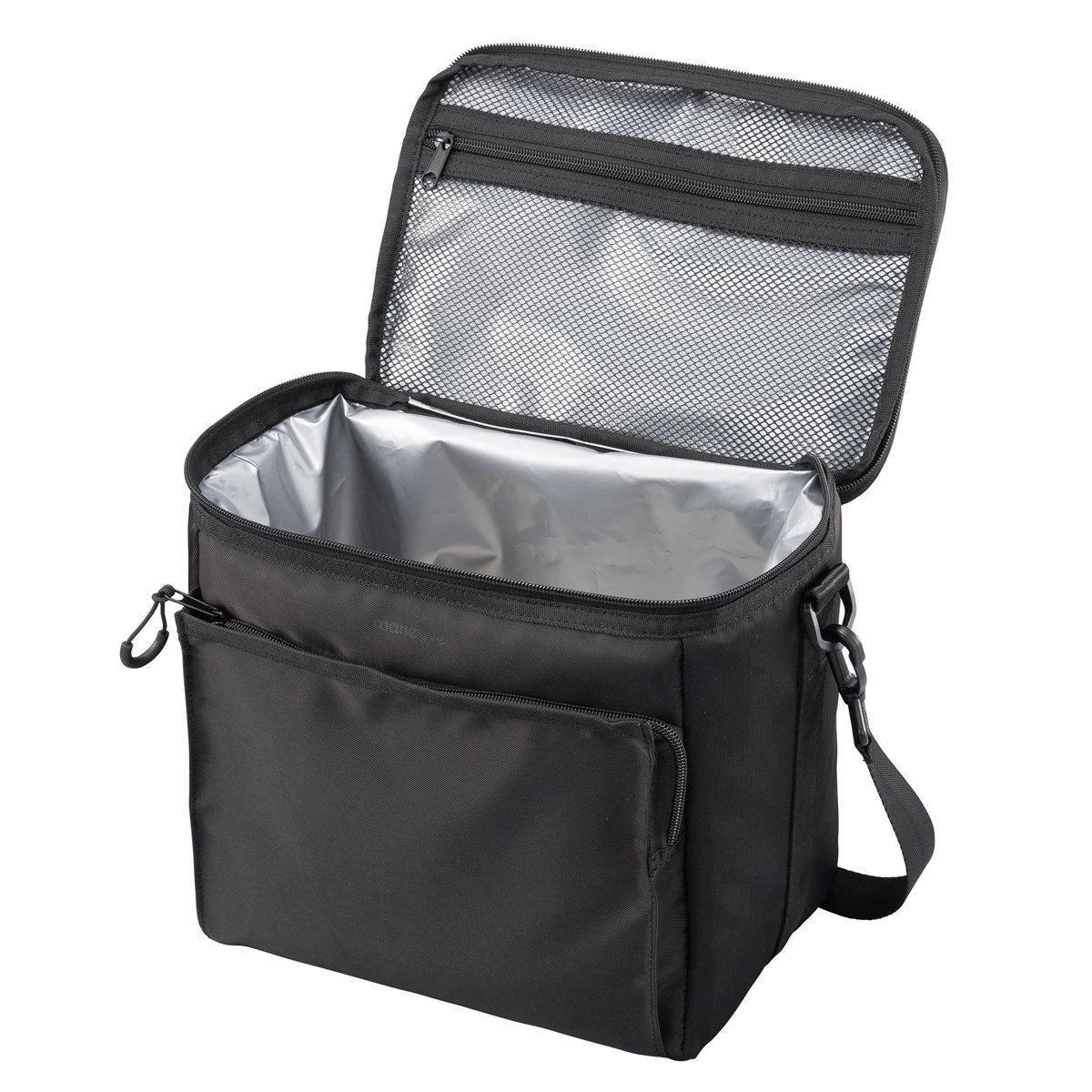 クーラーボックス 保冷ボックスバッグ maneuver クーラーバッグ ( ソフトクーラー ショルダーベルト付き バッグ ソフトタイプ コンパクト 保冷ランチバッグ ポケット付き ボックス ショルダーバッグ バック ) 【ベージュ】 ベージュ