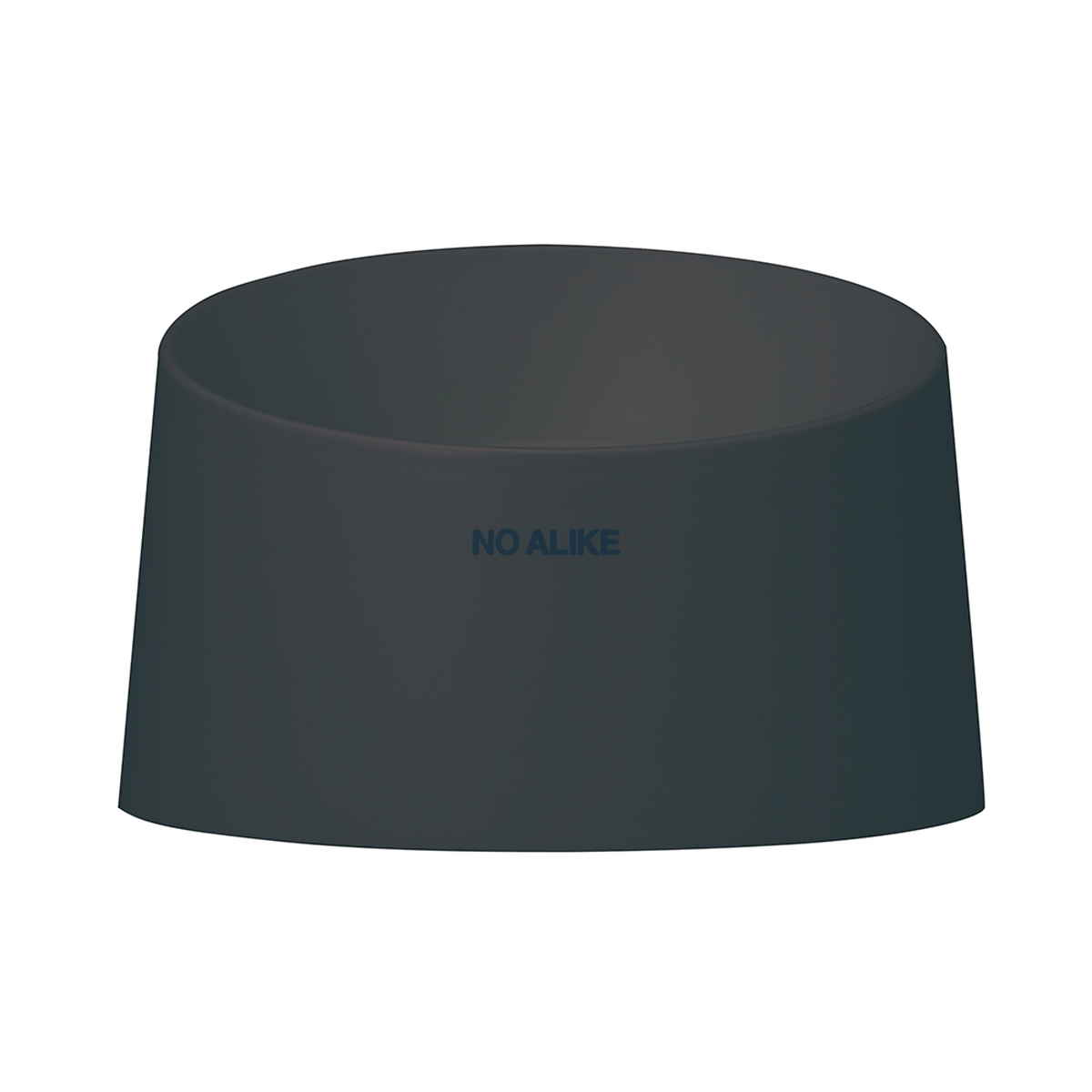 フードボウル 食べやすい 撥水 ペット食器 ( ペットボウル 広口 犬用 猫用 ペット用 餌皿 エサ皿 ペットフードボウル ペット用食器 えさ入れ 滑りにくい ペット用品 傾斜 角度 ) 【ブラック】 ブラック