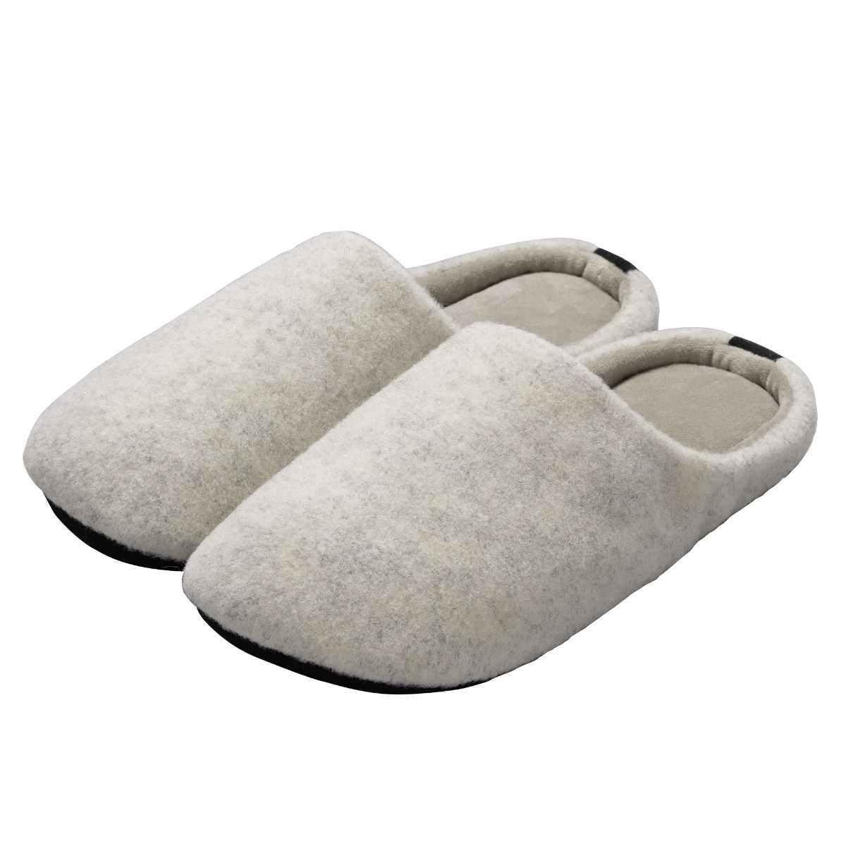 ルームシューズ tutum ROOP ハズミーナ ルームスリッパ L ( スリッパ 洗える 室内 オールシーズン ベーシック 高密度 高反発 極厚 シンプル ユニセックス トイレ インテリア雑貨 自宅 室内用 レディース大きめ メンズ おしゃれ ) 【ホワイト】 ホワイト