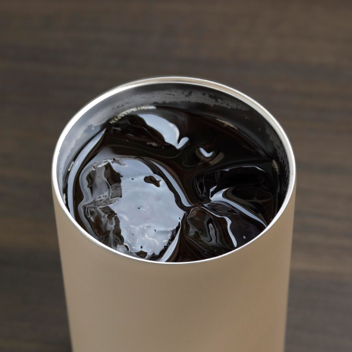 タンブラー 350ml CAN GOMUG 350 ( 保温 保冷 ステンレス 缶ホルダー コップ 持ち運び おしゃれ シンプル 2WAY 取っ手なし ) 【ライトグレー】 ライトグレー