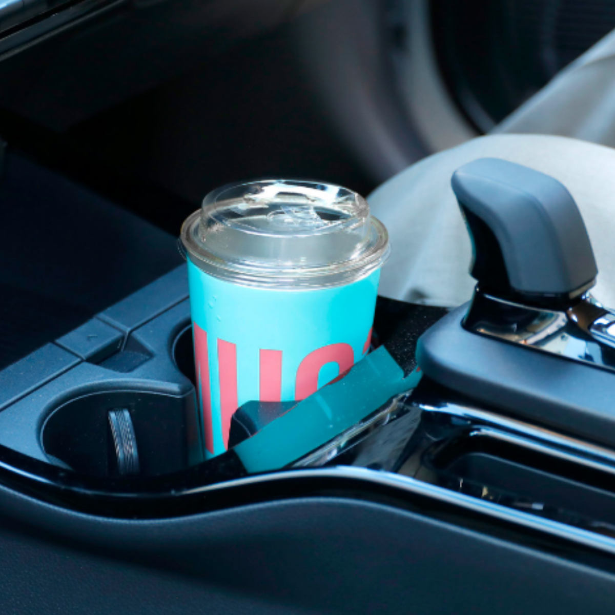 タンブラー 460ml GOMUG NEON ICE ( 保温 保冷 ステンレス コップ 蓋付き ストロー対応 コンビニ コーヒー カップ カバー おしゃれ かわいい カラフル ロゴ ) 【パープル】 パープル