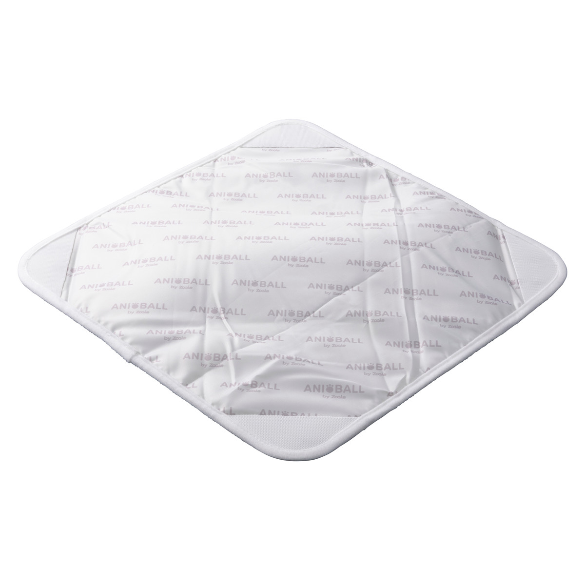 ランチクロス アニボール ランチラッパー ひっつく ( 保冷 お弁当包み ランチョンマット ランチマット かわいい 風呂敷 大判 お弁当箱入れ 弁当箱 弁当 ランチボックス ケース 包み 風呂敷型 正方形 ) 【シロクマ】 シロクマ