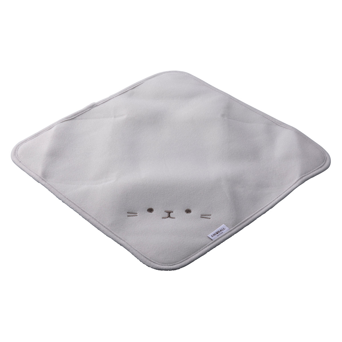 ランチクロス アニボール ランチラッパー ひっつく ( 保冷 お弁当包み ランチョンマット ランチマット かわいい 風呂敷 大判 お弁当箱入れ 弁当箱 弁当 ランチボックス ケース 包み 風呂敷型 正方形 ) 【シロクマ】 シロクマ