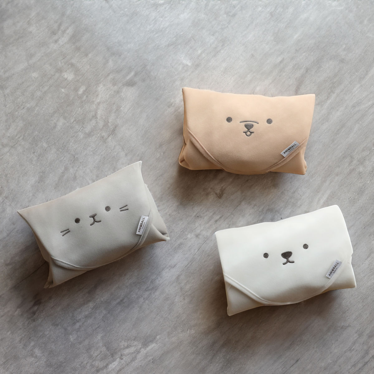 ランチクロス アニボール ランチラッパー ひっつく ( 保冷 お弁当包み ランチョンマット ランチマット かわいい 風呂敷 大判 お弁当箱入れ 弁当箱 弁当 ランチボックス ケース 包み 風呂敷型 正方形 ) 【シロクマ】 シロクマ